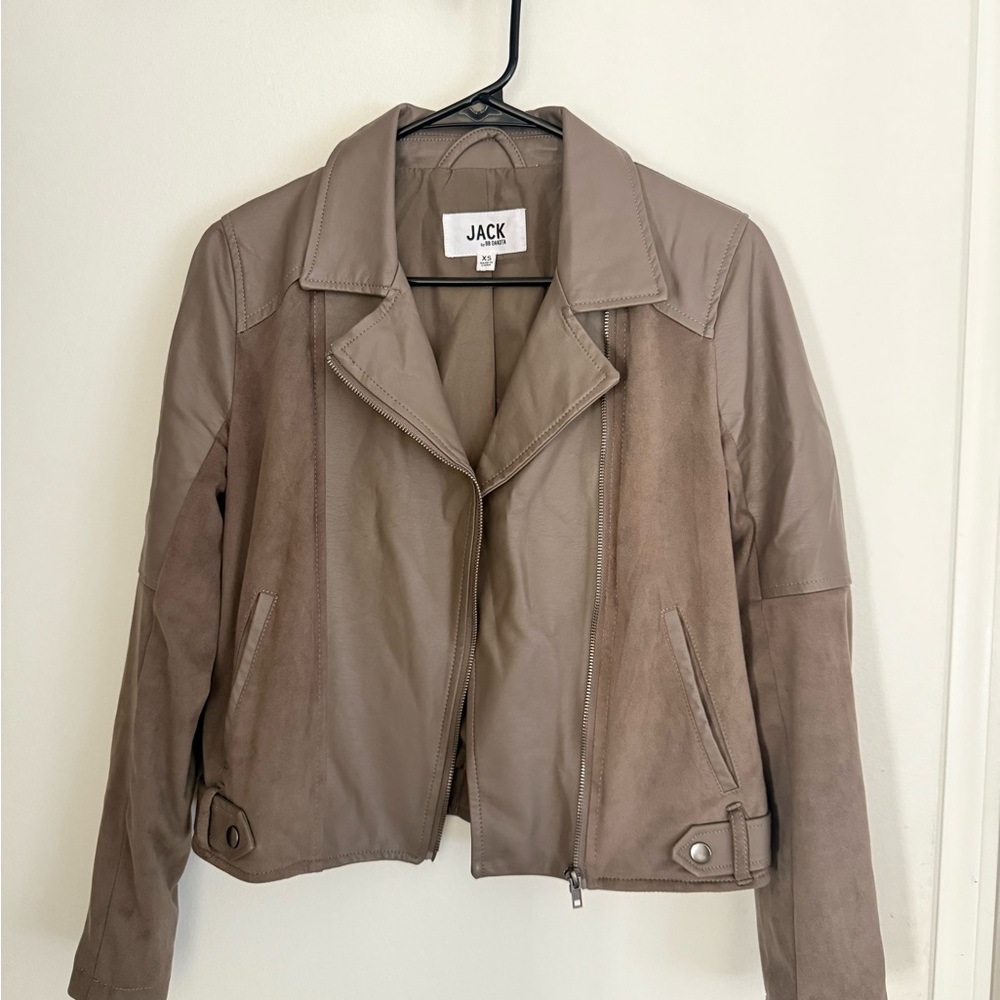 BB Dakota Women's Brown Leather Jacket